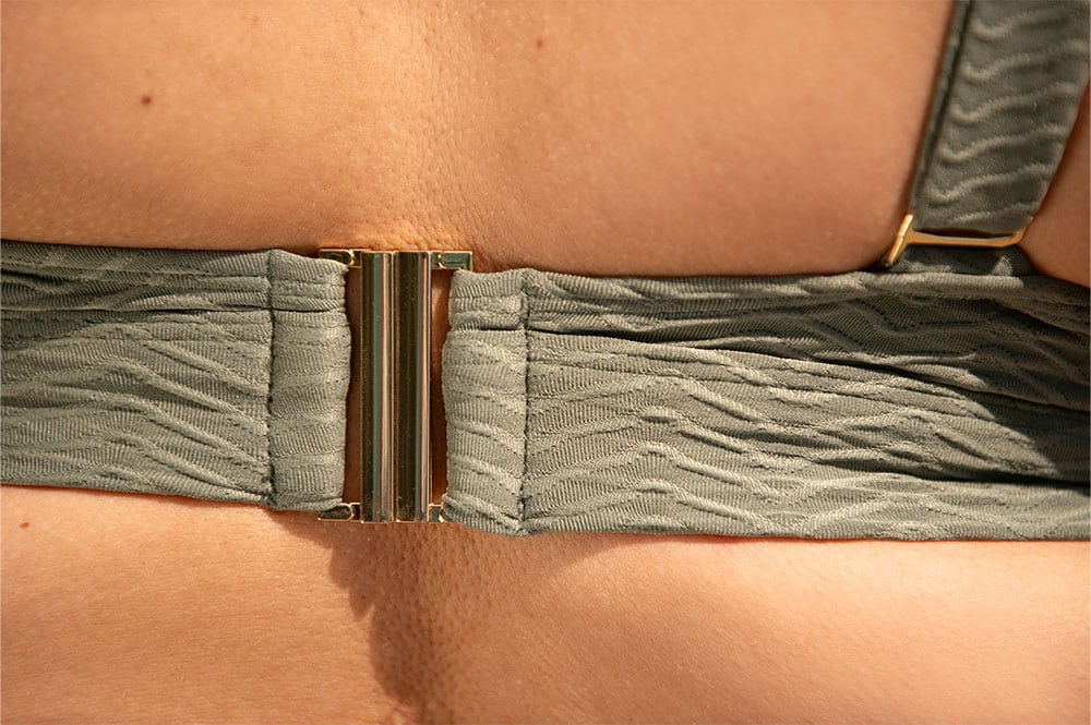 Produktbild Sempretu Bikini Top „Baia“ Olive - Detail 2