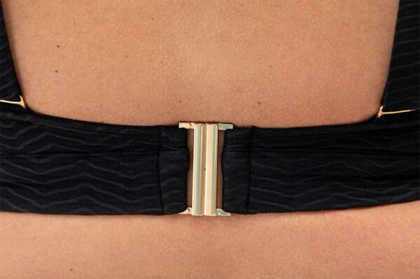 Produktbild Sempretu Bikini Top „Baia“ Schwarz - Detail 2
