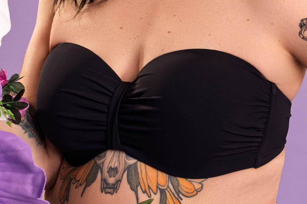 Bikini Top „Luna“ Schwarz